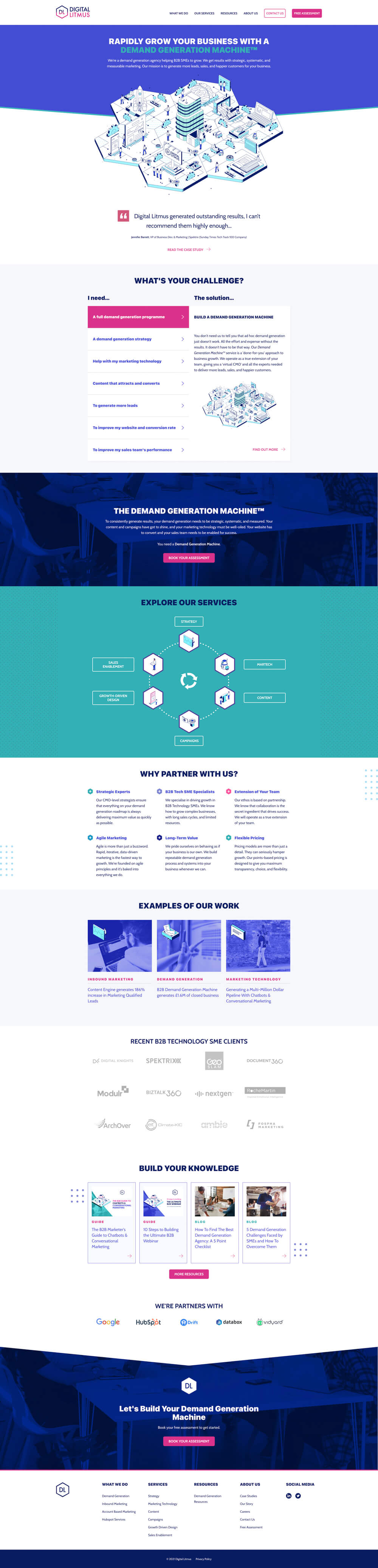 Homepage | Digital Litmus Ltd. - Screenshot